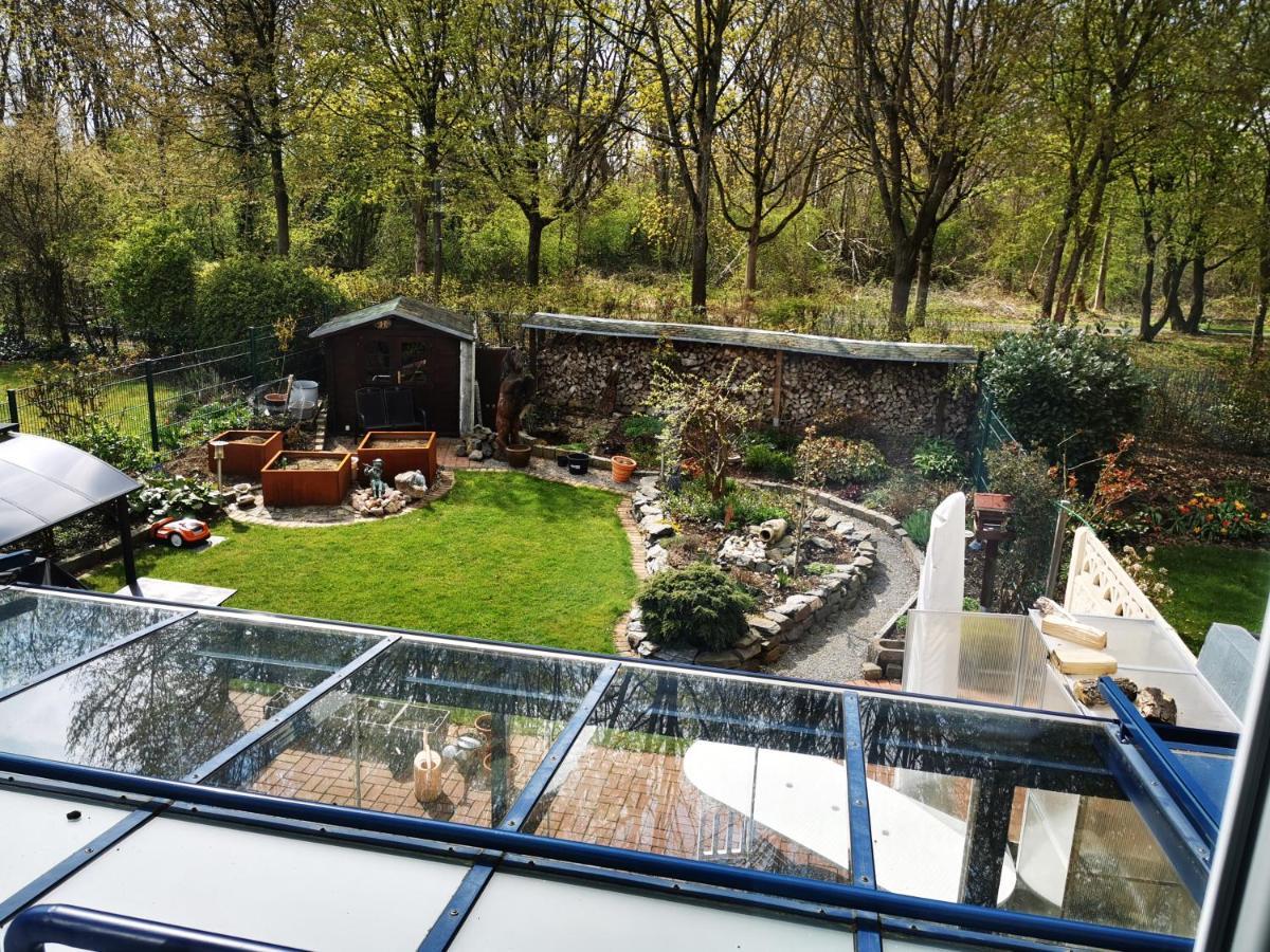 Naturnahe Schoene Neu Gestaltete Ferienwohnung Würselen Εξωτερικό φωτογραφία