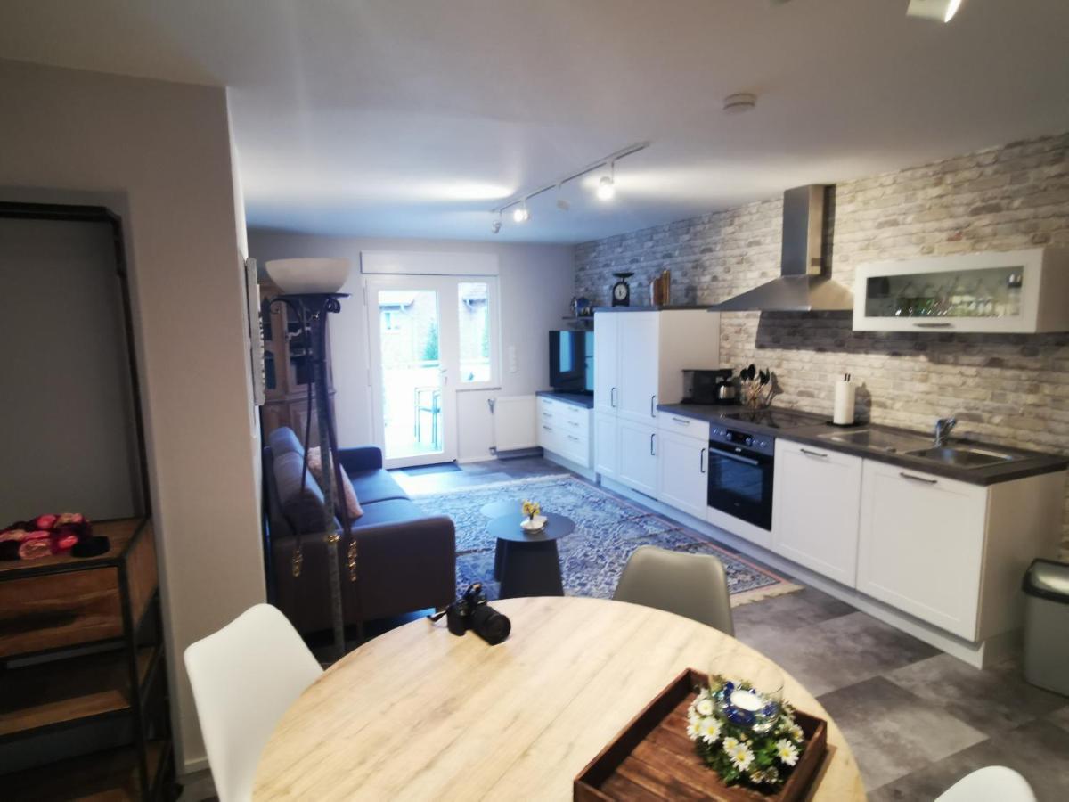 Naturnahe Schoene Neu Gestaltete Ferienwohnung Würselen Εξωτερικό φωτογραφία